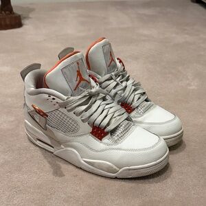 Jordan Men's Shoes White and Red